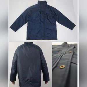 Trader Bay dark blue jacket, men's size Large